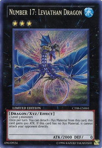 Number 17: Leviathan Dragon - 2011 Collectors Tins (CT08) #CT08-EN001 - Secret Rare YuGiOh Trading Card