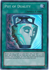 Pot of Duality - 2011 Collectors Tins (CT08) #CT08-EN008 - Super Rare YuGiOh Trading Card