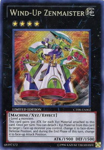 Wind-Up Zenmaister - 2011 Collectors Tins (CT08) #CT08-EN002 - Secret Rare YuGiOh Trading Card