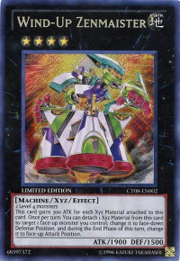 Wind-Up Zenmaister - 2011 Collectors Tins (CT08) #CT08-EN002 - Secret Rare YuGiOh Trading Card