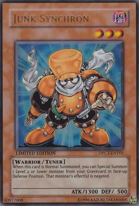 Junk Synchron - 2010 Duelist Pack Collection Tin YuGiOh trading card