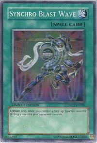 Synchro Blast Wave - 2010 Duelist Pack Collection Tin (DPCT) #DPCT-ENY03 - Super Rare YuGiOh Trading Card