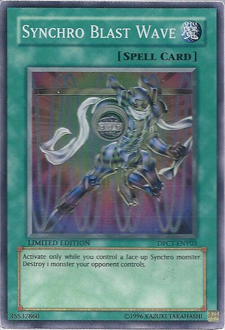 Synchro Blast Wave - 2010 Duelist Pack Collection Tin YuGiOh trading card