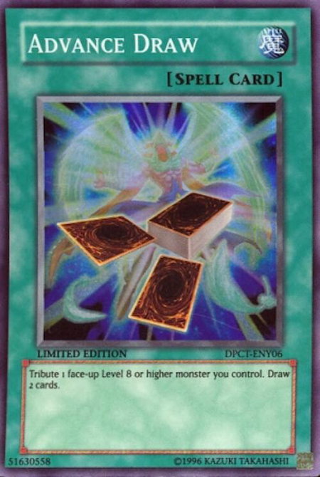 Advance Draw - 2010 Duelist Pack Collection Tin YuGiOh trading card