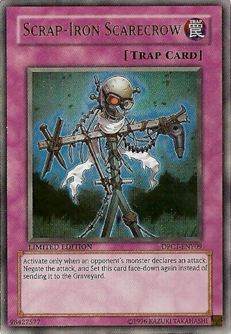 Scrap-Iron Scarecrow trading card from 2010 Duelist Pack Collection Tin Scrap-Iron Scarecrow - 2010 Duelist Pack Collection Tin YuGiOh trading card