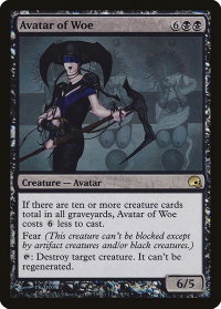 Avatar of Woe - Premium Deck Series: Graveborn (GRV) #6 - Rare Magic: The Gathering Trading Card
