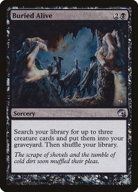 Buried Alive - Premium Deck Series: Graveborn (GRV) #20 - Uncommon Magic: The Gathering Trading Card