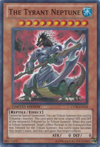 The Tyrant Neptune - 2011 Collectors Tins (CT08) #CT08-EN018 - Super Rare YuGiOh Trading Card