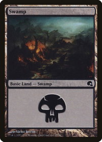 Swamp (27) - Premium Deck Series: Graveborn (GRV) #27 - Land Magic: The Gathering Trading Card