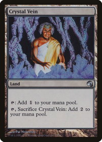 Crystal Vein - Premium Deck Series: Graveborn (GRV) #24 - Uncommon Magic: The Gathering Trading Card