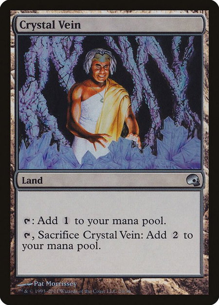 Crystal Vein trading card from Premium Deck Series: Graveborn Crystal Vein - Premium Deck Series: Graveborn Magic: The Gathering trading card
