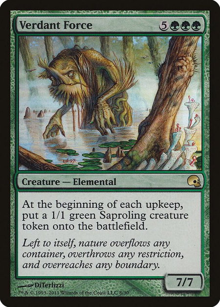 Verdant Force - Premium Deck Series: Graveborn Magic: The Gathering trading card
