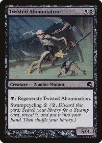 Twisted Abomination - Premium Deck Series: Graveborn (GRV) #4 - Common Magic: The Gathering Trading Card