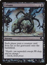 Exhume - Premium Deck Series: Graveborn (GRV) #17 - Common Magic: The Gathering Trading Card