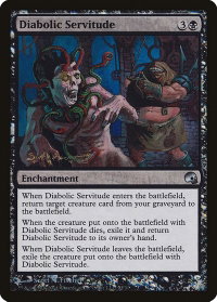 Diabolic Servitude - Premium Deck Series: Graveborn (GRV) #22 - Uncommon Magic: The Gathering Trading Card