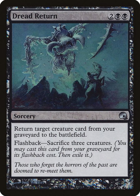 Dread Return - Premium Deck Series: Graveborn Magic: The Gathering trading card