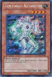Gem-Knight Alexandrite - Hidden Arsenal 5: Steelswarm Invasion (HA05) #HA05-EN004 - Secret Rare YuGiOh Trading Card