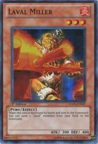 Laval Miller - Hidden Arsenal 5: Steelswarm Invasion (HA05) #HA05-EN007 - Super Rare YuGiOh Trading Card