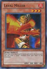 Laval Miller - Hidden Arsenal 5: Steelswarm Invasion YuGiOh trading card