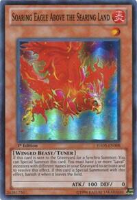 Soaring Eagle Above the Searing Land - Hidden Arsenal 5: Steelswarm Invasion (HA05) #HA05-EN008 - Super Rare YuGiOh Trading Card