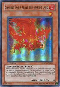 Soaring Eagle Above the Searing Land - Hidden Arsenal 5: Steelswarm Invasion YuGiOh trading card