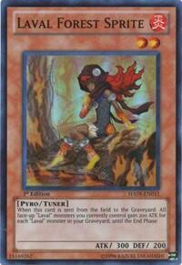 Laval Forest Sprite - Hidden Arsenal 5: Steelswarm Invasion (HA05) #HA05-EN011 - Super Rare YuGiOh Trading Card