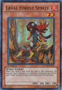 Laval Forest Sprite - Hidden Arsenal 5: Steelswarm Invasion YuGiOh trading card