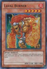 Laval Burner - Hidden Arsenal 5: Steelswarm Invasion (HA05) #HA05-EN013 - Super Rare YuGiOh Trading Card