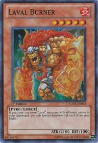 Laval Burner - Hidden Arsenal 5: Steelswarm Invasion YuGiOh trading card