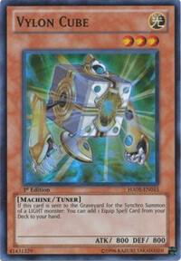 Vylon Cube - Hidden Arsenal 5: Steelswarm Invasion YuGiOh trading card