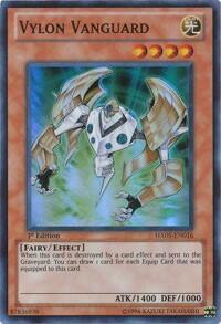 Vylon Vanguard - Hidden Arsenal 5: Steelswarm Invasion (HA05) #HA05-EN016 - Super Rare YuGiOh Trading Card