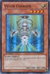 Vylon Charger - Hidden Arsenal 5: Steelswarm Invasion (HA05) #HA05-EN017 - Super Rare YuGiOh Trading Card
