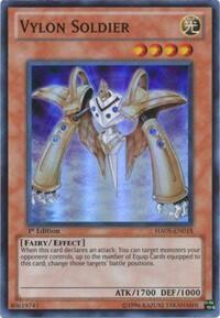 Vylon Soldier - Hidden Arsenal 5: Steelswarm Invasion (HA05) #HA05-EN018 - Super Rare YuGiOh Trading Card
