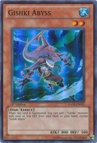 Gishki Abyss - Hidden Arsenal 5: Steelswarm Invasion YuGiOh trading card