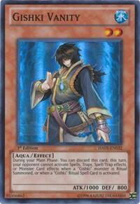 Gishki Vanity - Hidden Arsenal 5: Steelswarm Invasion (HA05) #HA05-EN032 - Super Rare YuGiOh Trading Card
