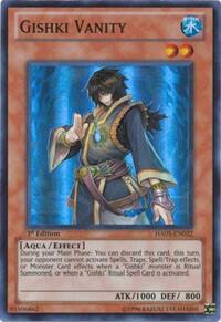 Gishki Vanity - Hidden Arsenal 5: Steelswarm Invasion YuGiOh trading card