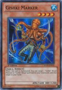 Gishki Marker - Hidden Arsenal 5: Steelswarm Invasion (HA05) #HA05-EN033 - Super Rare YuGiOh Trading Card