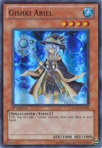 Gishki Ariel - Hidden Arsenal 5: Steelswarm Invasion (HA05) #HA05-EN035 - Super Rare YuGiOh Trading Card