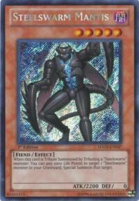 Steelswarm Mantis - Hidden Arsenal 5: Steelswarm Invasion (HA05) #HA05-EN047 - Secret Rare YuGiOh Trading Card
