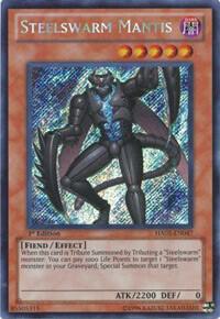 Steelswarm Mantis - Hidden Arsenal 5: Steelswarm Invasion YuGiOh trading card