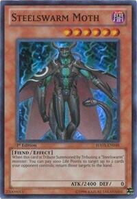 Steelswarm Moth - Hidden Arsenal 5: Steelswarm Invasion (HA05) #HA05-EN048 - Super Rare YuGiOh Trading Card