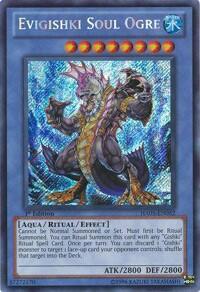 Evigishki Soul Ogre - Hidden Arsenal 5: Steelswarm Invasion (HA05) #HA05-EN052 - Secret Rare YuGiOh Trading Card