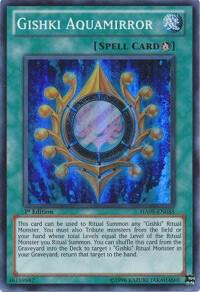 Gishki Aquamirror - Hidden Arsenal 5: Steelswarm Invasion YuGiOh trading card