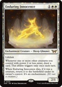Enduring Innocence - Duskmourn: House of Horror (DSK) #6 - Rare Magic: The Gathering Trading Card