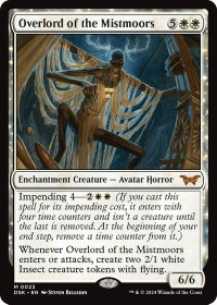 Overlord of the Mistmoors - Duskmourn: House of Horror (DSK) #23 - Mythic Rare Magic: The Gathering Trading Card