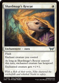 Shardmage's Rescue - Duskmourn: House of Horror (DSK) #29 - Uncommon Magic: The Gathering Trading Card