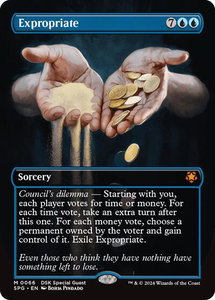 Expropriate (Borderless) - Special Guests (SPG) #66 - Mythic Rare Magic: The Gathering Trading Card