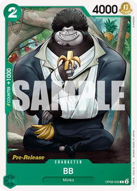 BB - Two Legends Pre-Release Cards (OP08 PRE) #OP08-035 - Common One Piece Trading Card