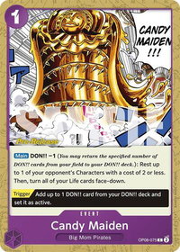 Candy Maiden - Two Legends Pre-Release Cards (OP08 PRE) #OP08-075 - Common One Piece Trading Card