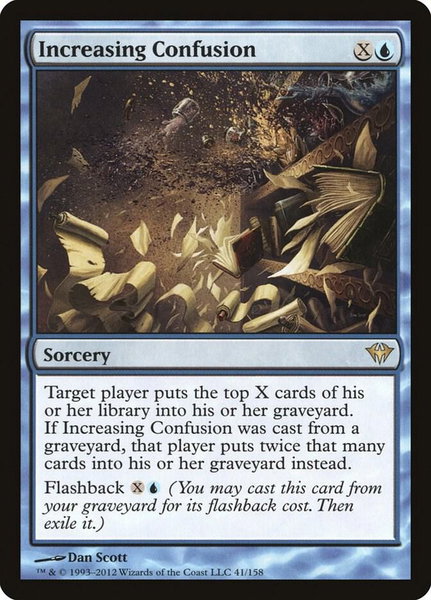 Increasing Confusion - Dark Ascension Magic: The Gathering trading card
